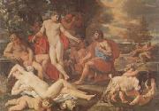 Nicolas Poussin Midas and Bacchus (mk08) china oil painting reproduction